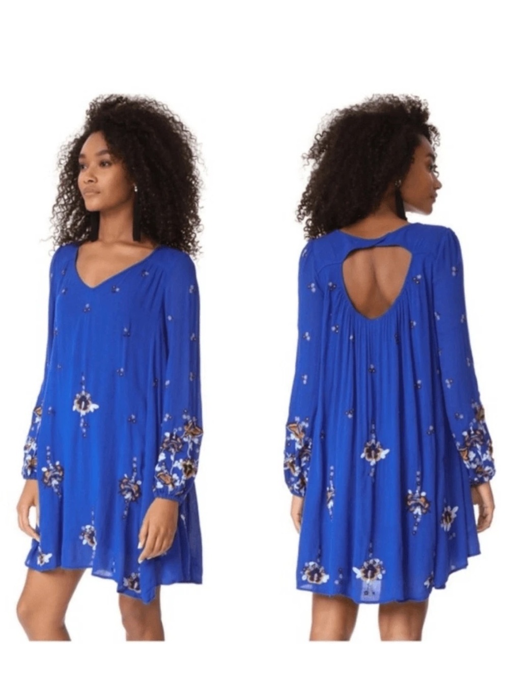Free People Oxford flow mini dress size XS
